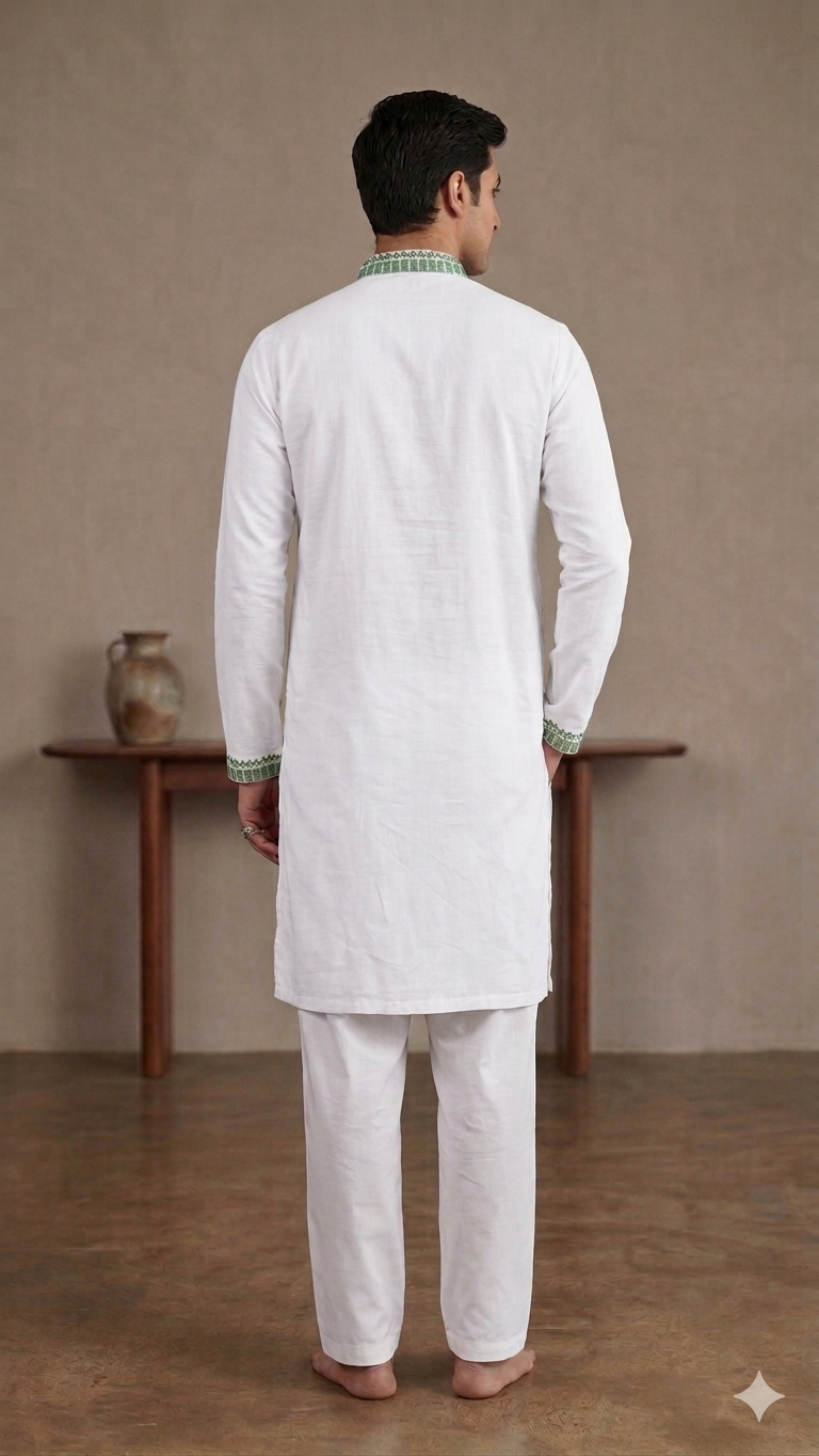 Luxury Armani  Kurta & Premium Mirror Work with korean pant