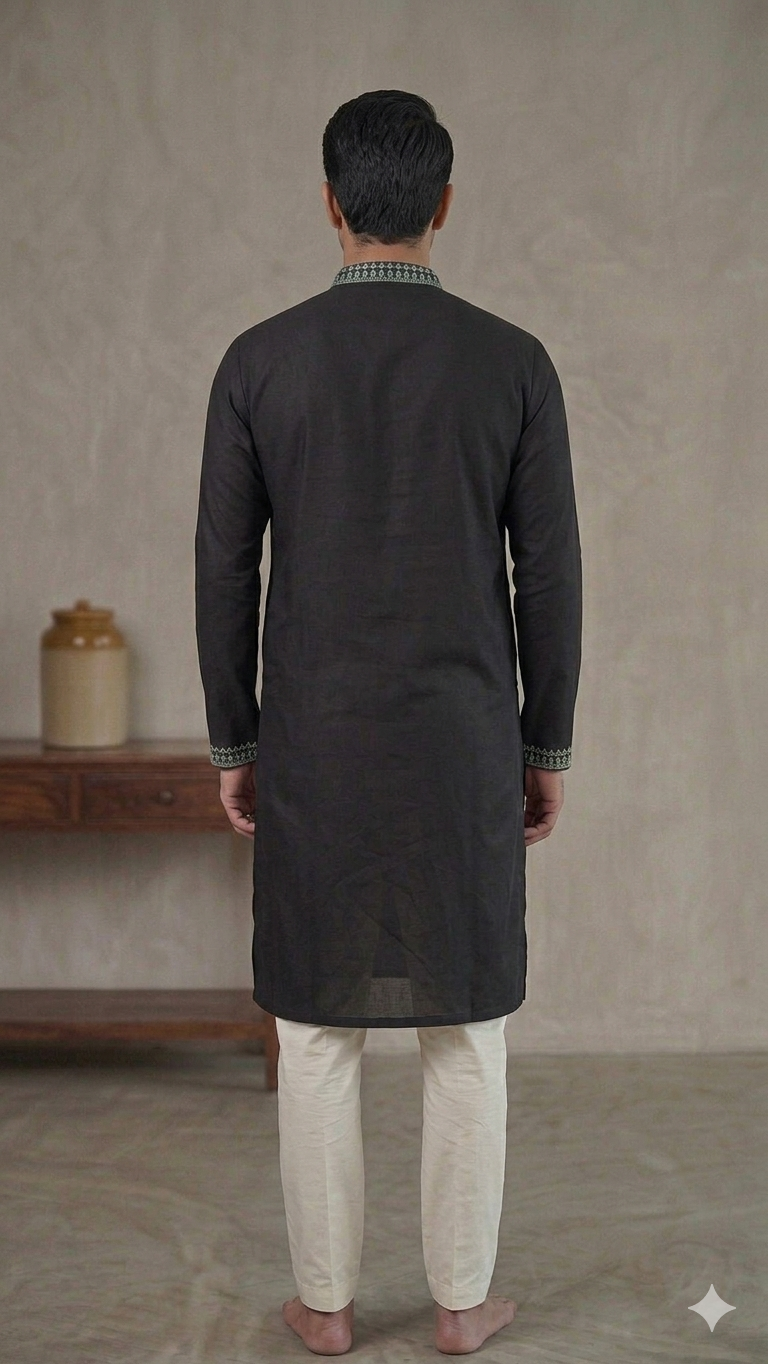 Luxury Armani  Kurta & Premium Mirror Work with korean pant