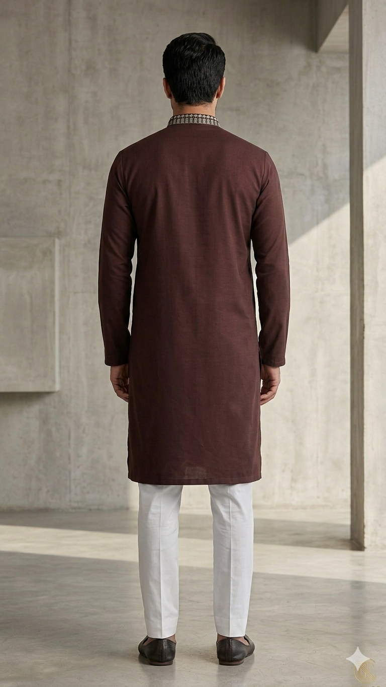 Luxury Armani  Kurta & Premium Mirror Work with korean pant