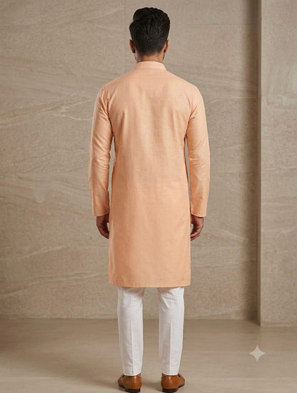 Embroidered Kurta Pajama Set for Men
