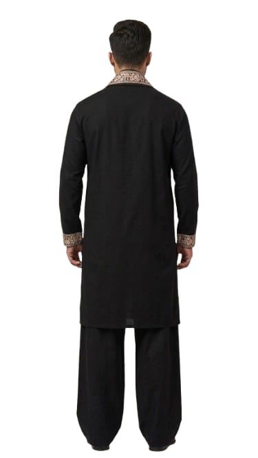 Viral Elvish Yadav 3-Piece Kurta Set with Shall