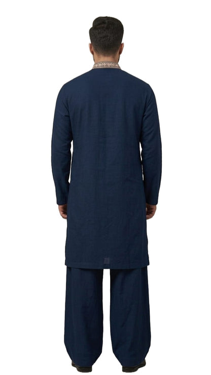 Viral Elvish Yadav 3-Piece Kurta Set with Shall